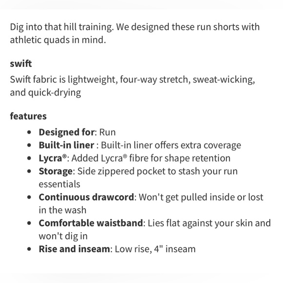 Lululemon Tracker Short V 4” - Picture 10 of 10